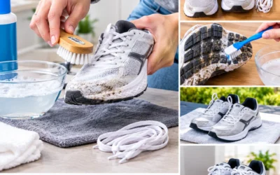 ¿Cómo limpiar correctamente tus zapatillas deportivas?